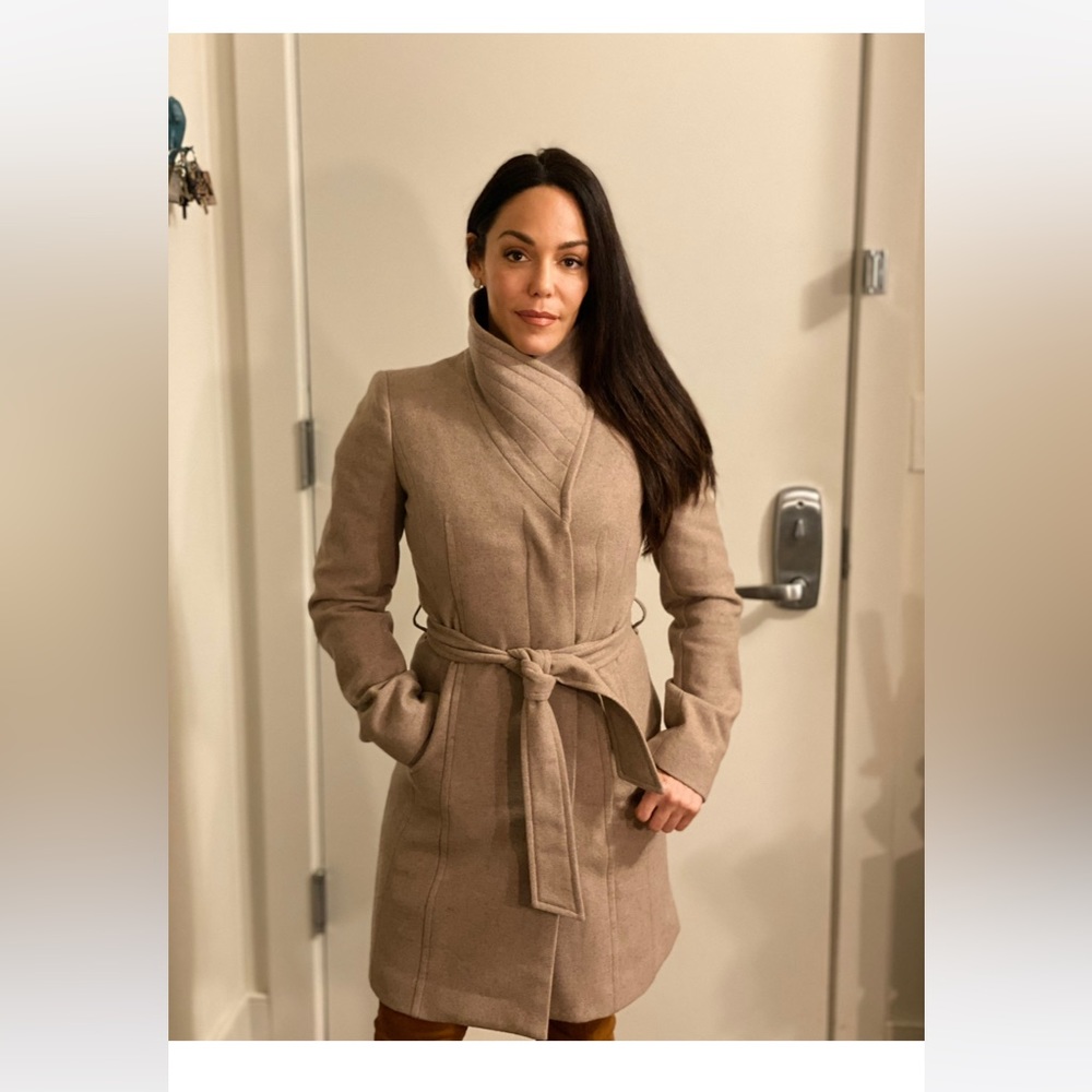 Aritzia _ Babaton Wool X Small tan  Jacket